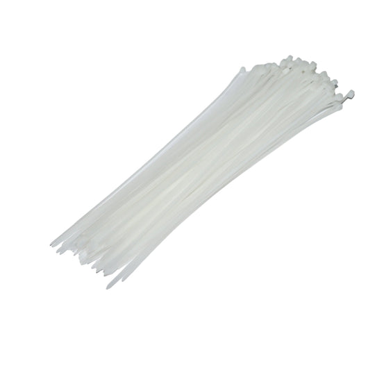 Fascette in plastica bianche 3.6×300 mm – set da 100 pezzi Breckner Germany