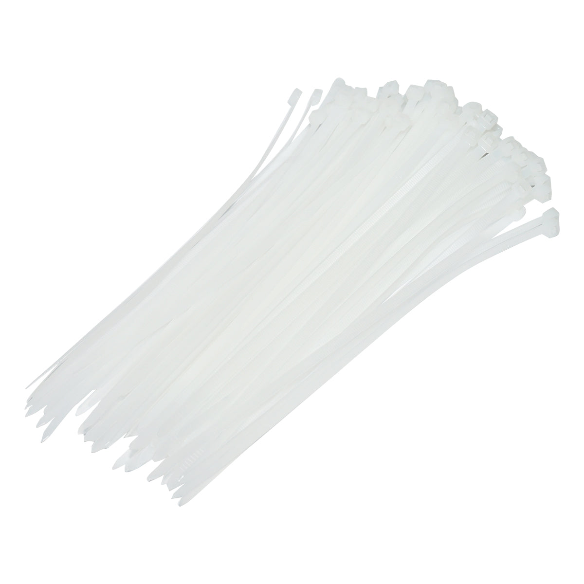 Fascette in plastica bianche 4.8×250 mm – set da 100 pezzi Breckner Germany