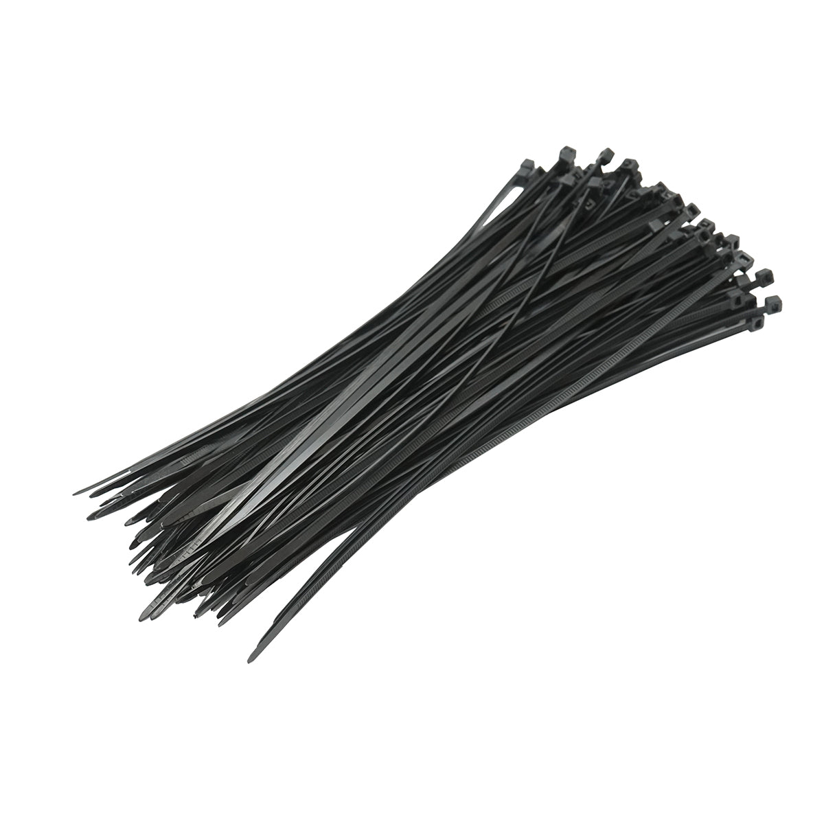 Fascette in plastica nere 3.5×250 mm – set da 100 pezzi Breckner Germany