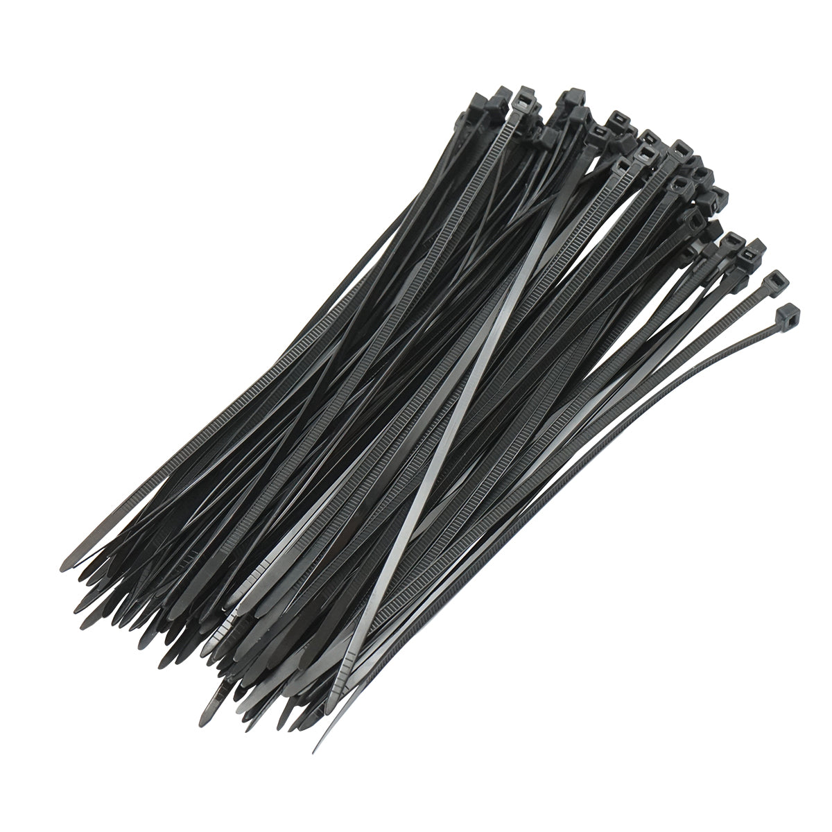 Fascette in plastica nere 3.6×200 mm – set da 100 pezzi Breckner Germany