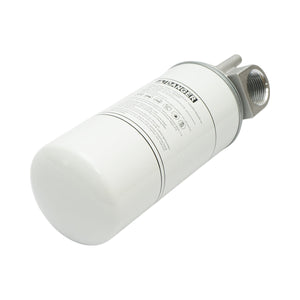 Filtro antiparticolato per serbatoio diesel e supporto (batteria), pressione 3,4 bar, portata 94,6 L/min, 30 micron, 1-1/2 -16 UNF Breckner Germany