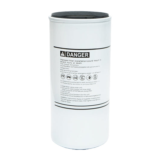 Filtro antiparticolato per serbatoio gasolio, pressione massima 3,4 bar, portata 94,6 l/min, 30 micron, 1 1/2 -16 UNF Breckner Germany