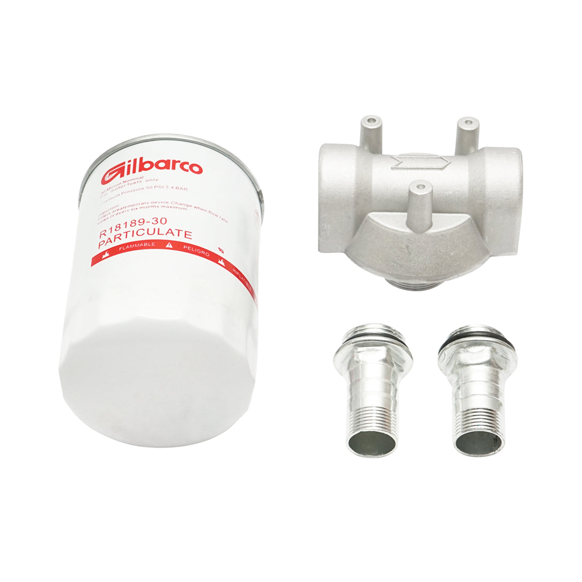 Filtro di trasferimento carburante e olio con 2 connettori SN40660, XN3107 Breckner Germany