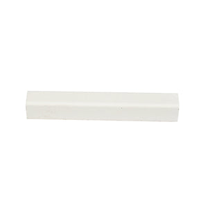 Gesso bianco quadrato 80x12x11,5 mm, 100 pezzi/scatola