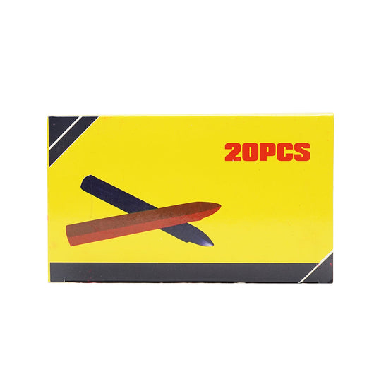 Gesso vulcanizzante rosso fluorescente 20 pz/scatola, marcature, industriale