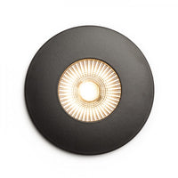 Faretto da incasso WATERBOY R nero opaco 230V LED 10W 40° IP65 3000K