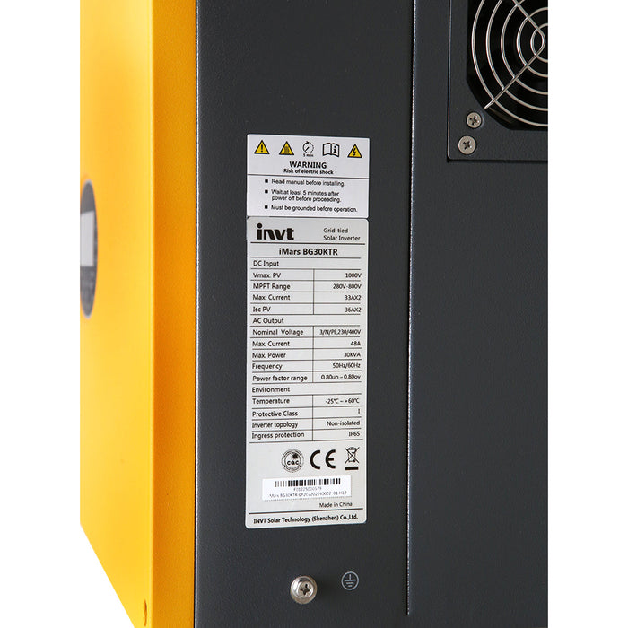 Inverter ON-GRID iMARS 30KW BG30KTR INVT trifase 400V doppio MPPT prosumer