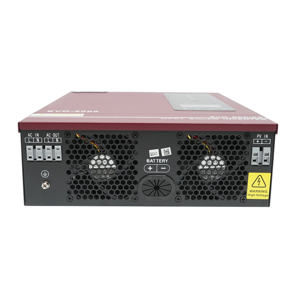 Inverter solare ibrido 1,6 KW, 12V, 80A MPPT, monofase, OFF-GRID, EVO-2000 Bourget