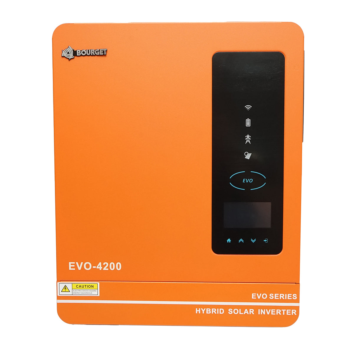 Inverter solare ibrido 3,0 KW, 24 V, 120 A MPPT, monofase, ON/OFF-GRID, EVO-4200 Bourget