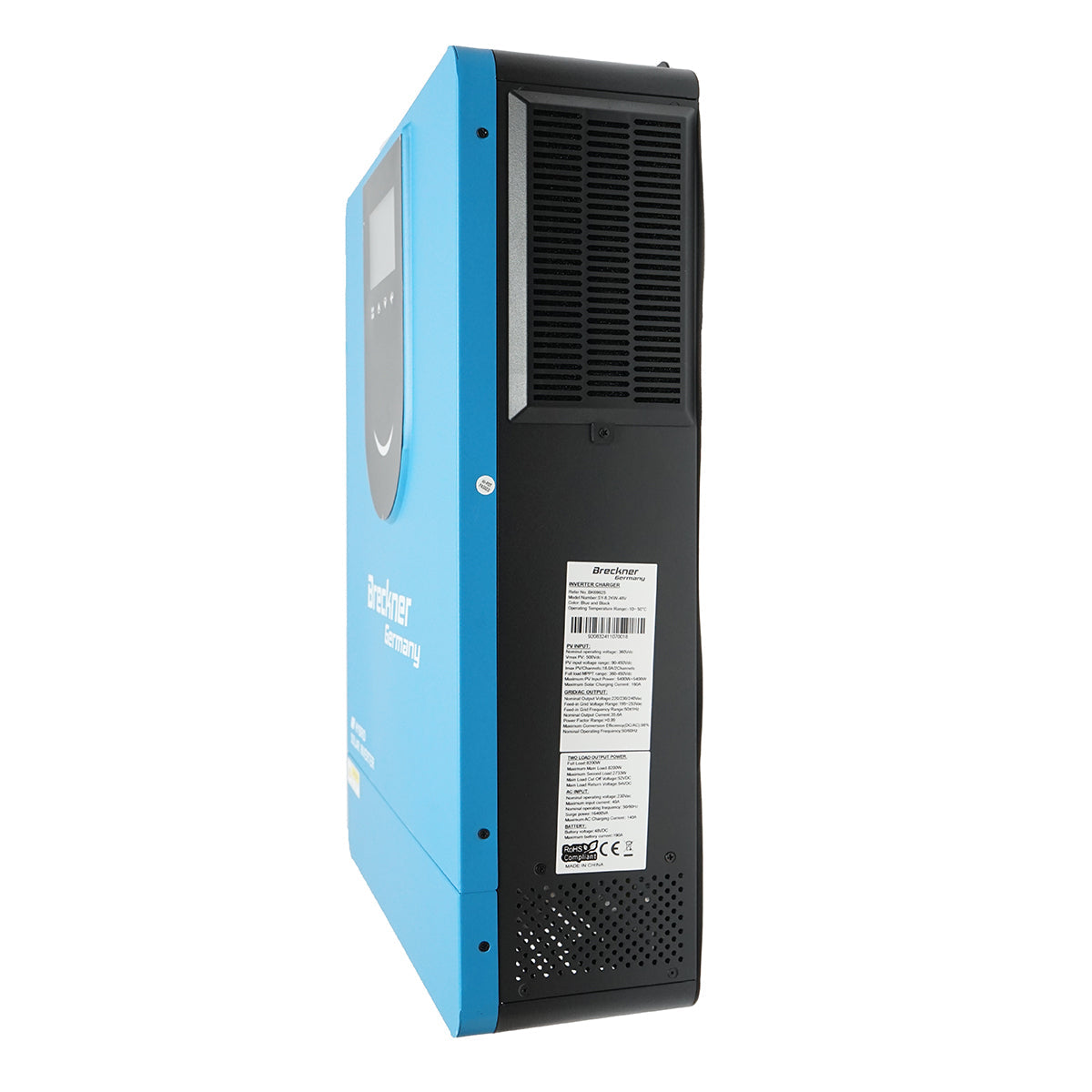 Inverter solare ibrido 8,2KW Breckner Germany 48V monofase, OFF-GRID, SY-8,2KW-48W