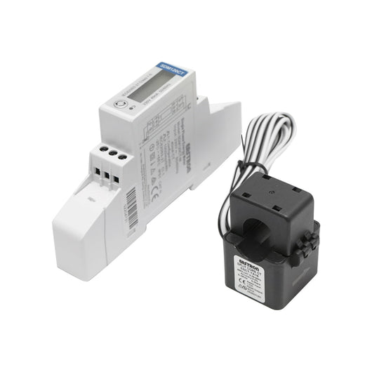 Kit contatore intelligente Deye 220 V, 40 A, monofase con fusibile digitale a nucleo diviso SDM120CT