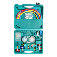 Kit di controllo e ricarica del sistema di aria condizionata per auto, freon R22, R32, R134a, R410a