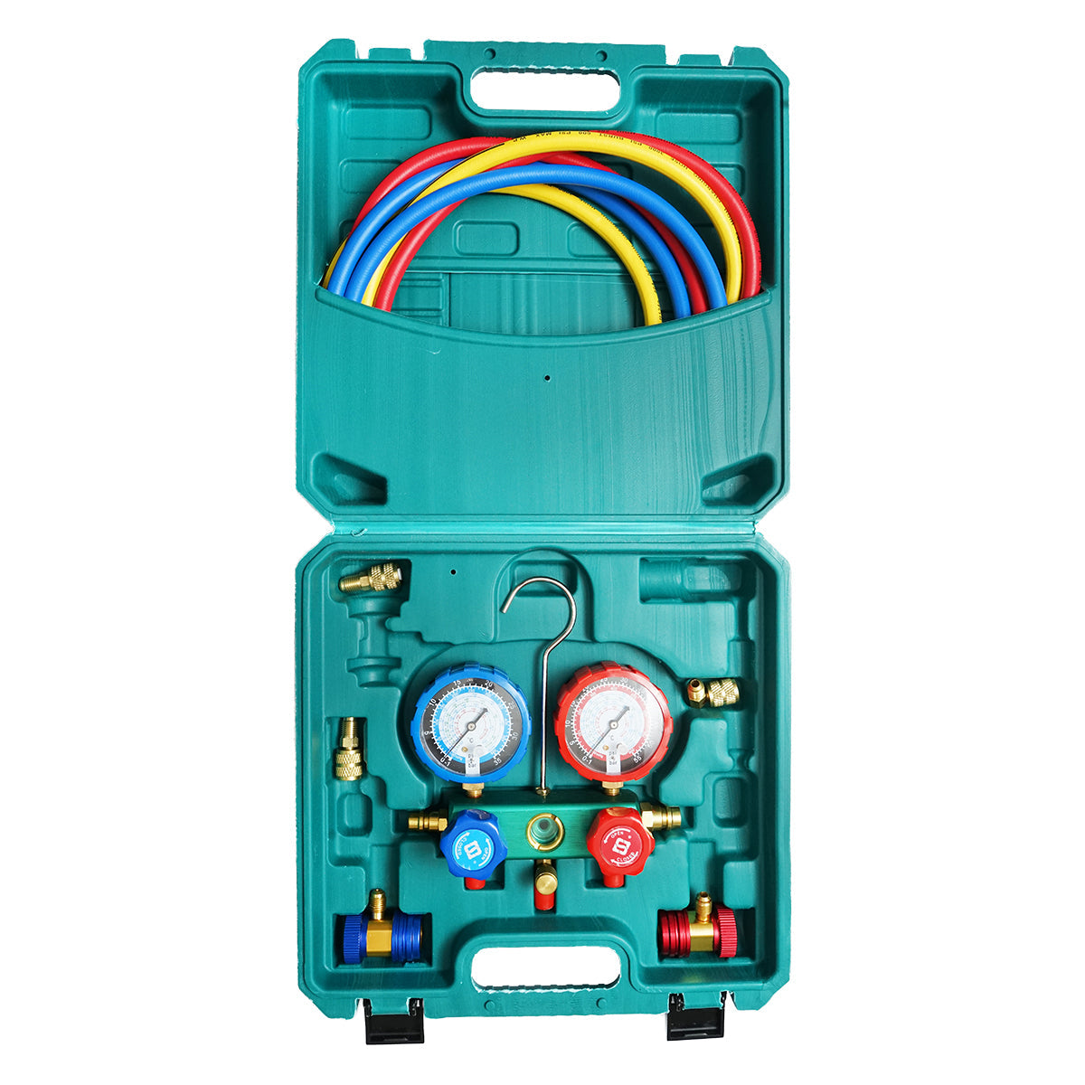 Kit di controllo e ricarica del sistema di aria condizionata per auto, freon R22, R32, R134a, R410a