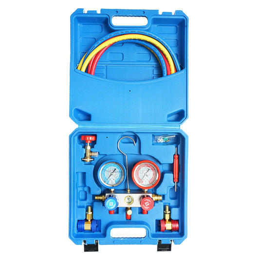 Kit di controllo e ricarica dell'impianto di climatizzazione per auto R22, R32, R134a, R410a