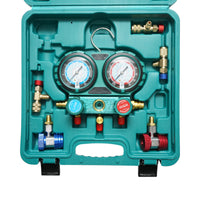 Kit di controllo e ricarica dell'impianto di climatizzazione per auto, freon R12, R22, R134a, R404, R502
