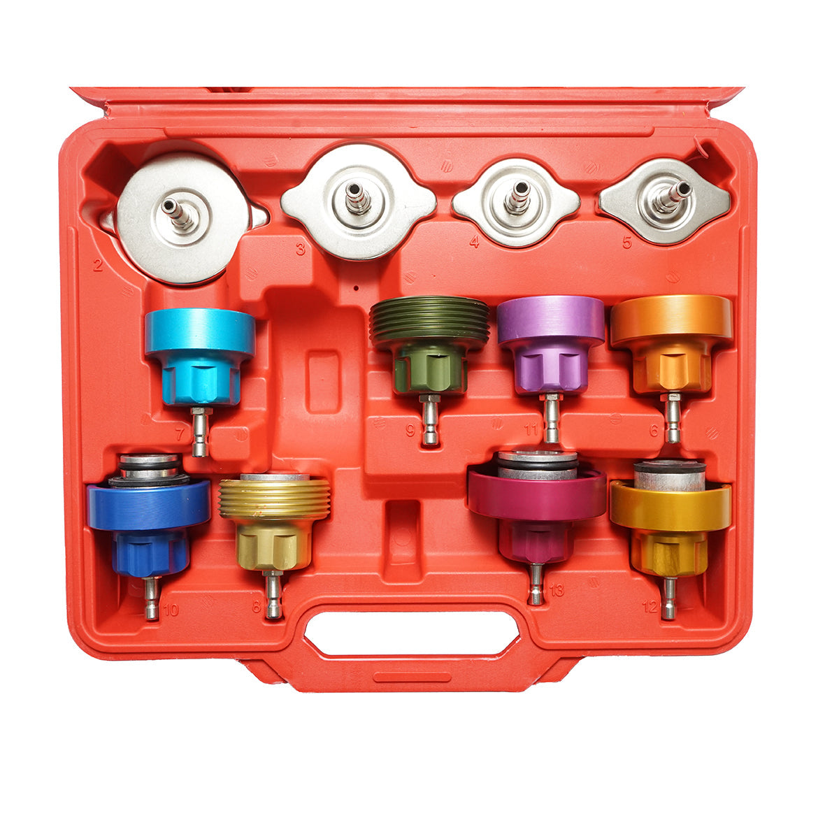 Kit per la prova della pressione del sistema di raffreddamento dell'auto Breckner Germany