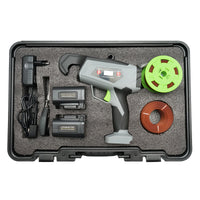 Legatrice per Vigneto, Dispositivo automatico per la legatura di viti, ortaggi e alberi da frutto — 60W, con batteria Li-ion da 16,8V, diametro di legatura 25 mm.