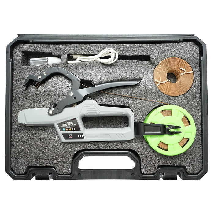 Legatrice per Vigneto, Dispositivo automatico per la legatura di viti, ortaggi e alberi da frutto, 5 W , Li-ion da 4,2 V Diametro massimo di legatura: 45 mm