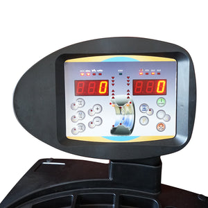 Macchina equilibratrice per ruote da 10 a 24 pollici, con programmi multipli, display digitale e 4 coni di centraggio