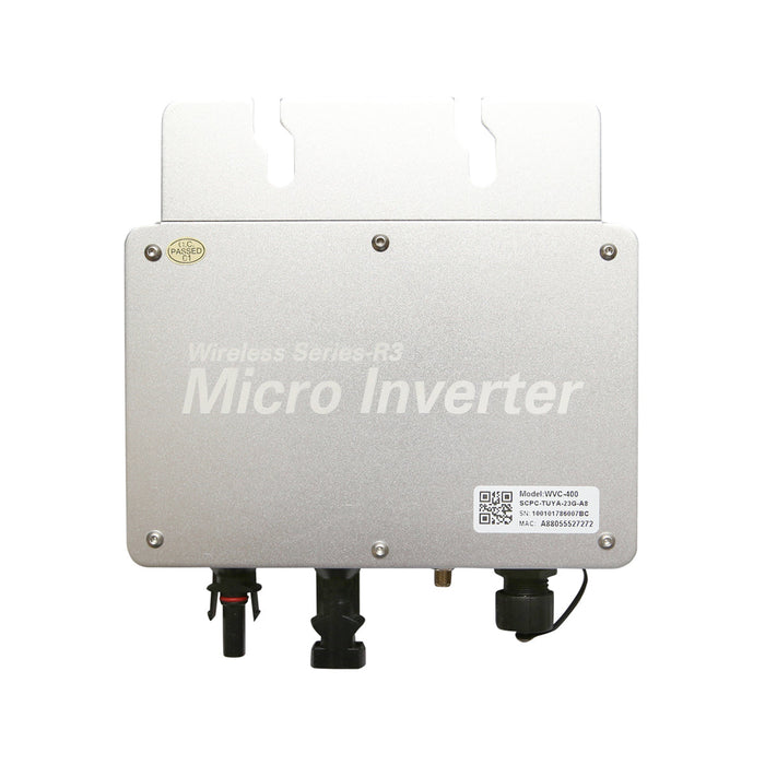 Microinverter per pannelli solari fotovoltaici 400W, 230V, WiFi, IP65, MPPT