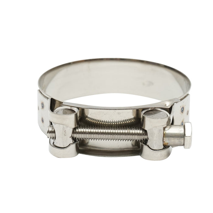 Morsetto di forza, morsetto in acciaio inox 201 con vite per tubi flessibili 74-79 mm Breckner Germany