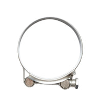 Morsetto di forza, morsetto in acciaio inox 201 con vite per tubi flessibili 74-79 mm Breckner Germany