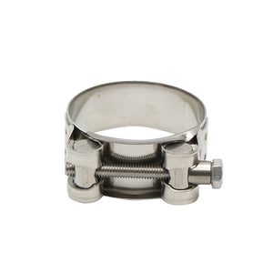 Morsetto di forza, morsetto in acciaio inox 304SS con vite per tubi flessibili da 48-51 mm Breckner Germany