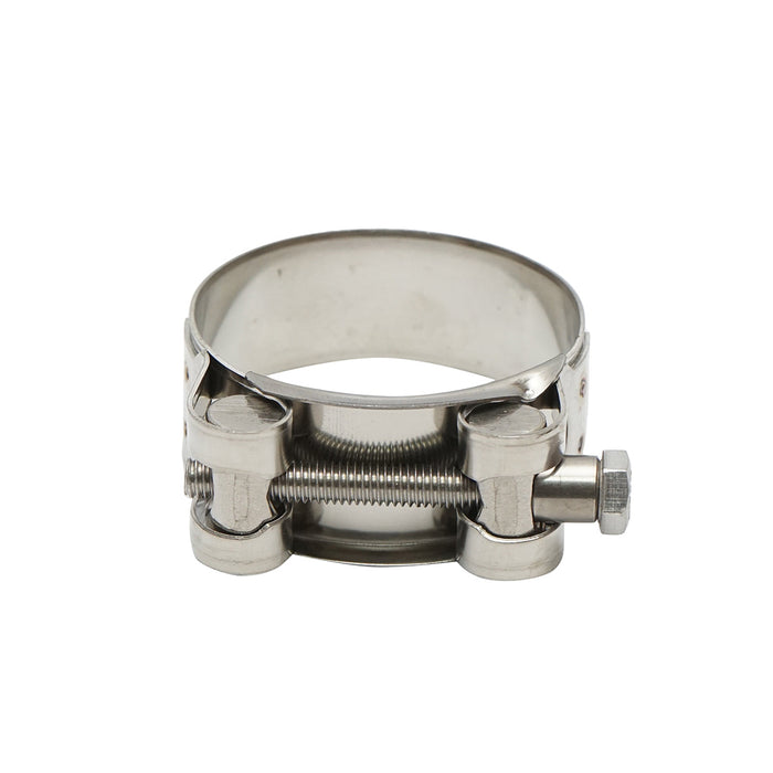 Morsetto di forza, morsetto in acciaio inox 304SS con vite per tubi flessibili da 48-51 mm Breckner Germany