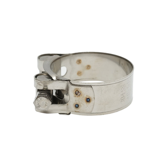 Morsetto di forza, morsetto in acciaio inox 304SS con vite per tubi flessibili da 48-51 mm Breckner Germany