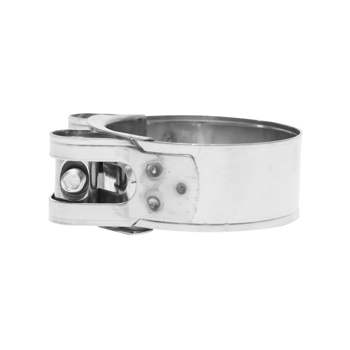 Morsetto di forza, morsetto in acciaio inox con vite 201 per tubi flessibili 48-51 mm Breckner Germany