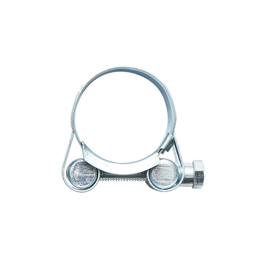 Morsetto di forza, morsetto in metallo zincato con vite W1 per tubi da 30-33 mm Breckner Germany