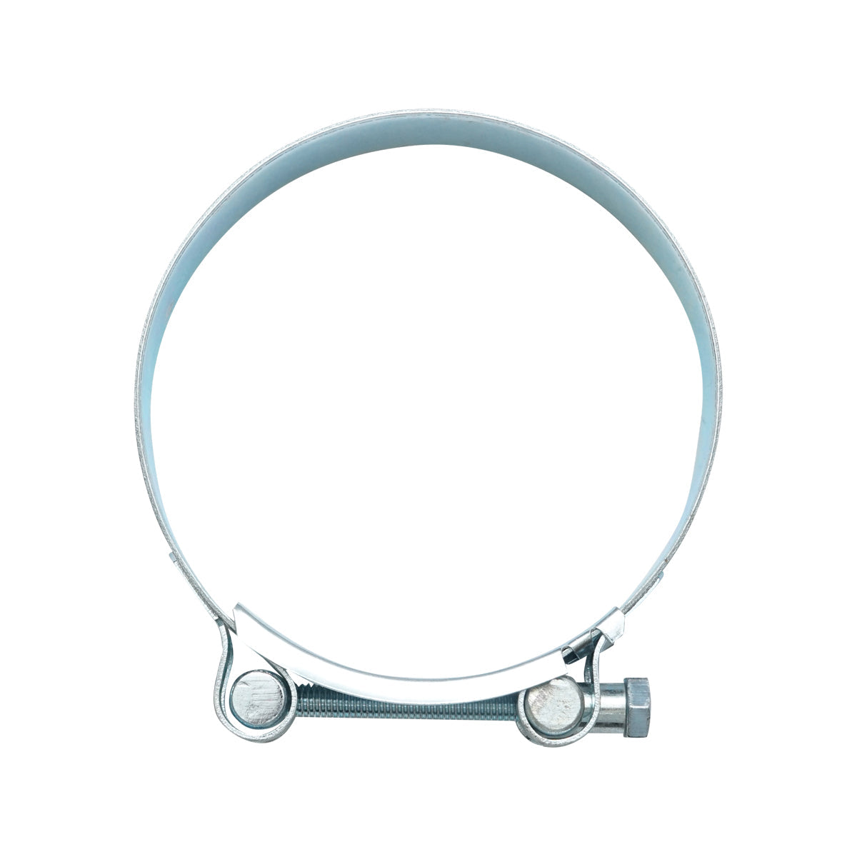 Morsetto di forza, morsetto in metallo zincato con vite W1 per tubi flessibili da 113-121 mm Breckner Germany