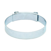 Morsetto di forza, morsetto in metallo zincato con vite W1 per tubi flessibili da 113-121 mm Breckner Germany