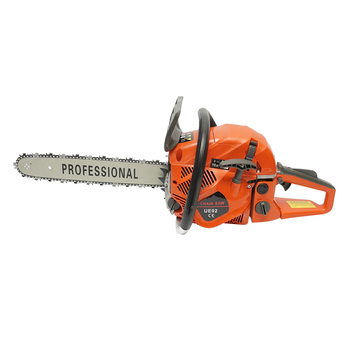 Motosega, motosega a 2 tempi da 2,8 CV, 52 cc con lama da 16 pollici (40 cm), accessori inclusi