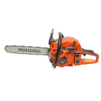 Motosega, motosega a 2 tempi da 2,8 CV, 52 cc con lama da 16 pollici (40 cm), accessori inclusi