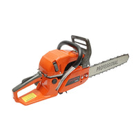 Motosega, motosega a 2 tempi da 2,8 CV, 52 cc con lama da 16 pollici (40 cm), accessori inclusi