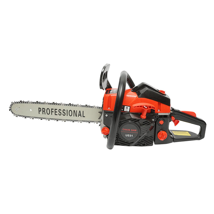 Motosega, motosega a 2 tempi da 2,8 CV, 52 cc con lama da 16 pollici (40 cm), accessori inclusi