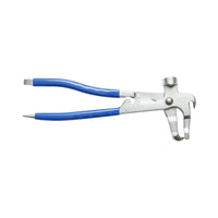 Pinza a contrappeso per equilibratura e vulcanizzazione ruote