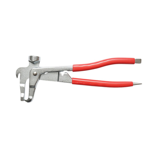 Pinza a contrappeso per equilibratura e vulcanizzazione ruote