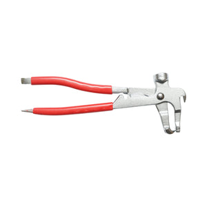 Pinza a contrappeso per equilibratura e vulcanizzazione ruote