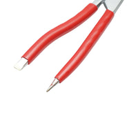 Pinza a contrappeso per equilibratura e vulcanizzazione ruote