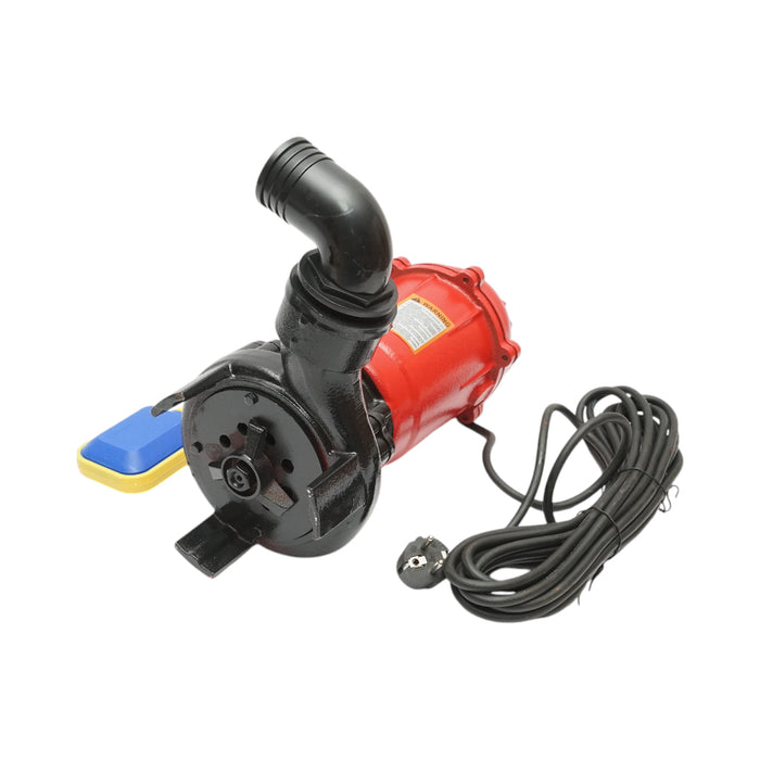 POMPA SOMMERSA PER ACQUE SPORCHE DRENAGGIO CON GALLEGGIANTE E TRITURATORE 2600W, 220V, H12m, 333 L/min, Breckner Germany