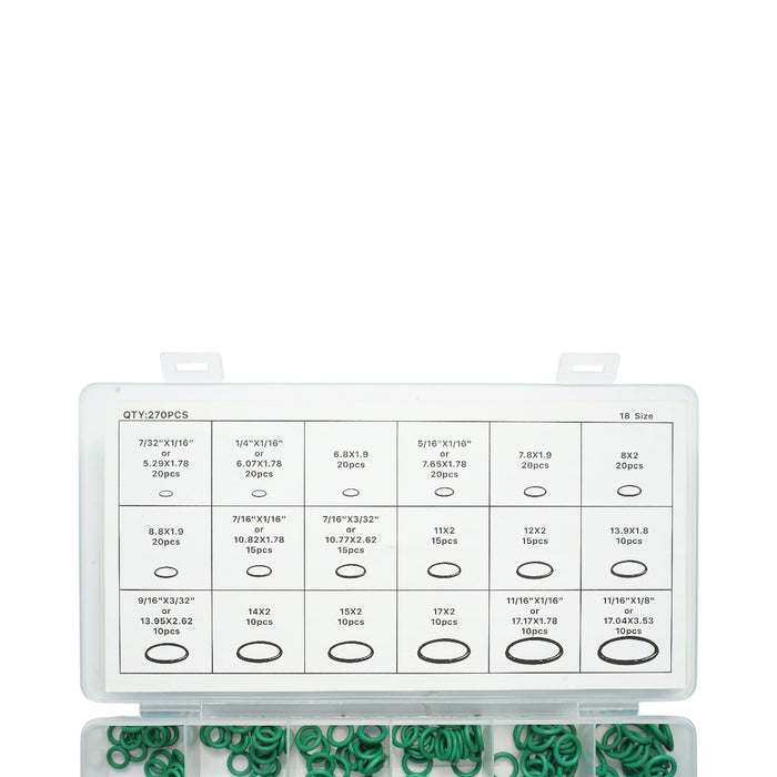 Set di 270 anelli, guarnizioni per impianto di climatizzazione Breckner Germany