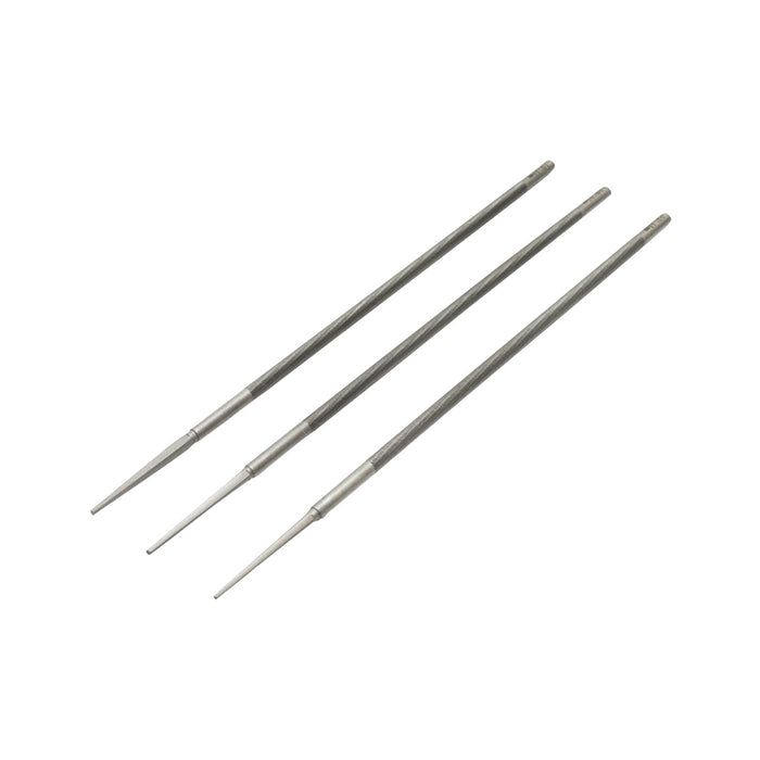 Set di 3 lime per affilare la catena della sega circolare 200x5,6 mm Breckner Germany