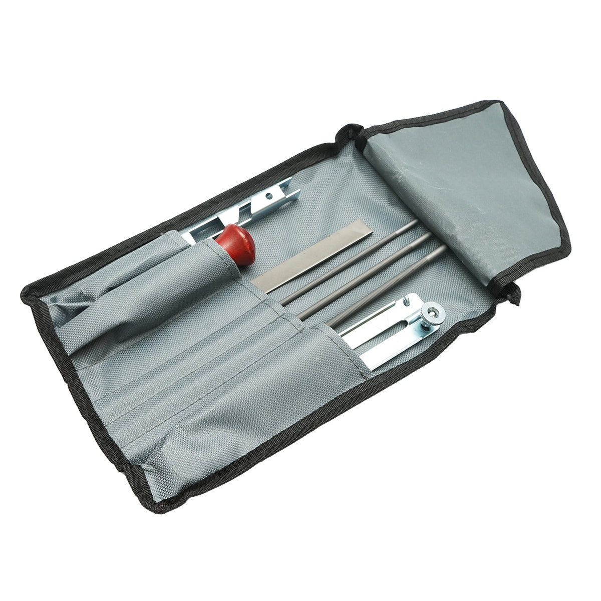 Set di 6 utensili per affilare le catene delle motoseghe con passo da 3/8