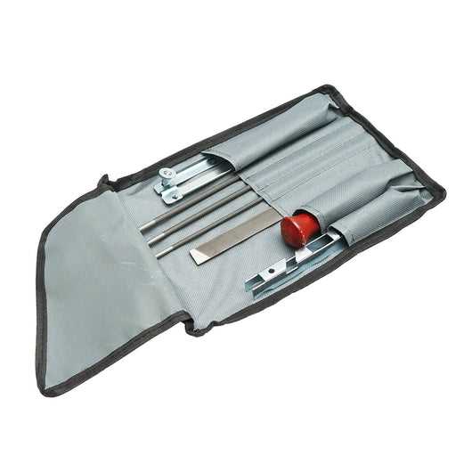 Set di 6 utensili per affilare le catene delle motoseghe con passo da 3/8