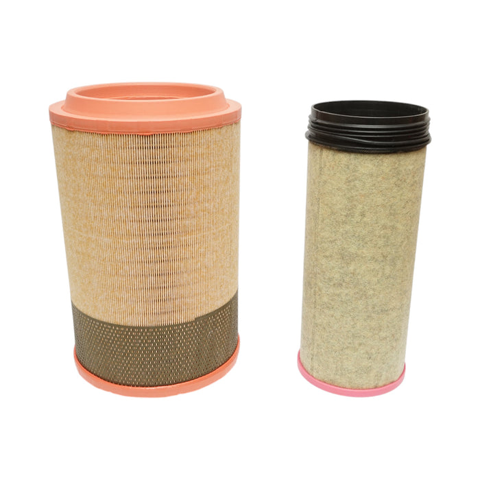 Set di filtri aria interni ed esterni Faw, King Long, Sinotruk, Tonly codice OEM C271050+CF1810, SA17489, SA17490, 4592056389, 211000004