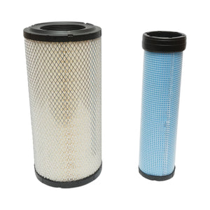 Set filtro aria interno ed esterno Bobcat, Case, Caterpillar, Deutz, Fiat, John Deere codice OEM C17337/2, CF990/2, KA160089