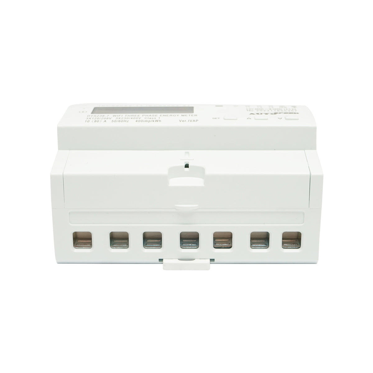 Smart Meter trifase 380V, 80A, DTS238-7 WIFI compatibile con Tuya, Smart Life, contatore intelligente di energia e potenza elettrica