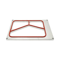 Stampo 270x200 mm per macchina Termosigillatrice vaschette con 3 scomparti e dimensione 225x175 mm